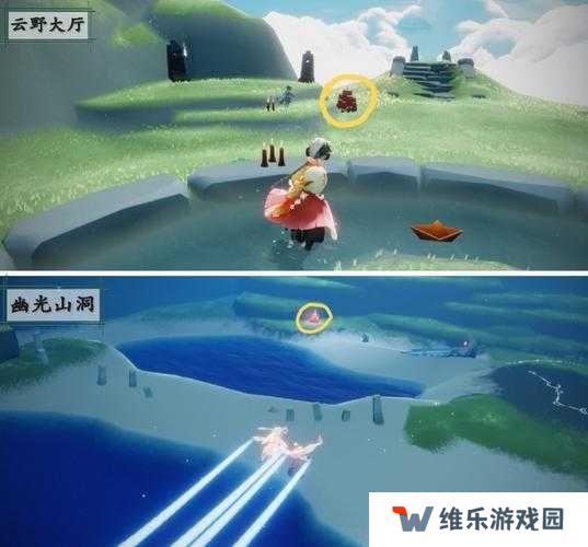 光遇3.22大蜡烛位置分布一览