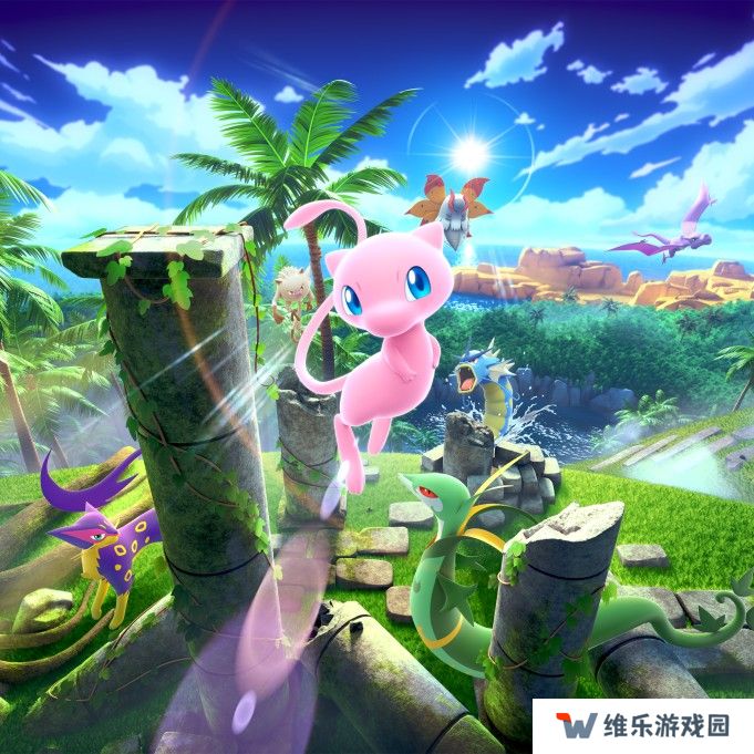 《宝可梦TCG口袋版》预告主题扩充包「幻游岛」即将首次登场