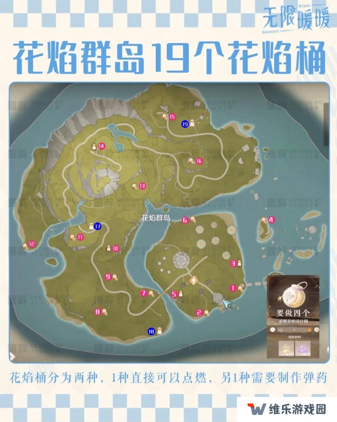 无限暖暖花焰群岛213个烟花