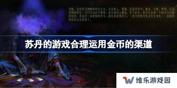 苏丹的游戏合理运用金币的渠道-苏丹的游戏怎么合理的运用金币