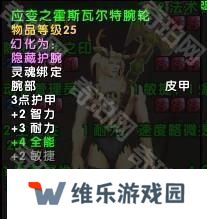 魔兽世界11.05版本U10龙傲天怎么配装
