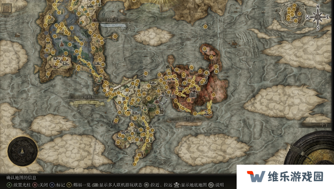 艾尔登法环地图全貌图高清图三