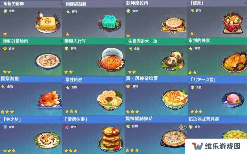 原神审判的晚宴如何回复大量HP？解锁专属食谱方法揭秘！