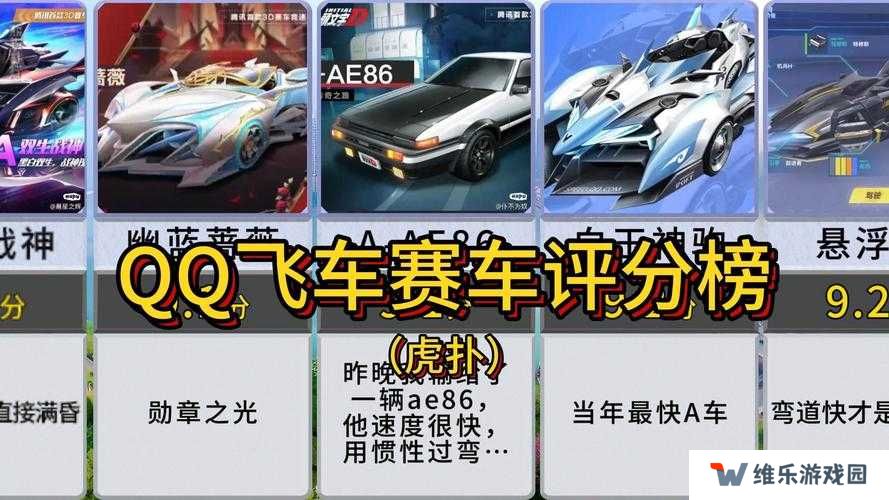 QQ飞车中究竟哪辆赛车性能最强？S级与A级车辆全方位对比解析，谁才是真正的霸主？