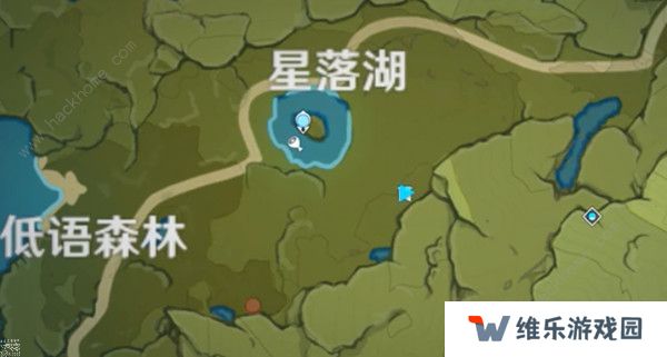 原神星落之地位置总汇 7个陨星碎屑收集地点坐标图图片3