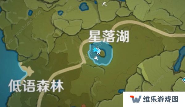 原神星落之地位置总汇 7个陨星碎屑收集地点坐标图图片5
