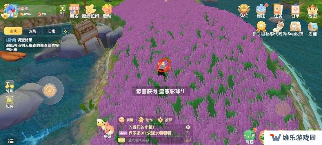 摩尔庄园手游夜空球位置分布一览
