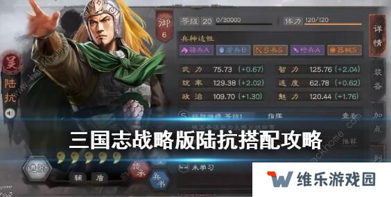 三国志战略版陆抗怎么组 陆抗技能战法搭配攻略图片3
