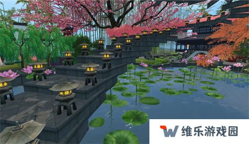 《天下》手游中秘藏的桃源仙境？陶渊明看了都点赞！
